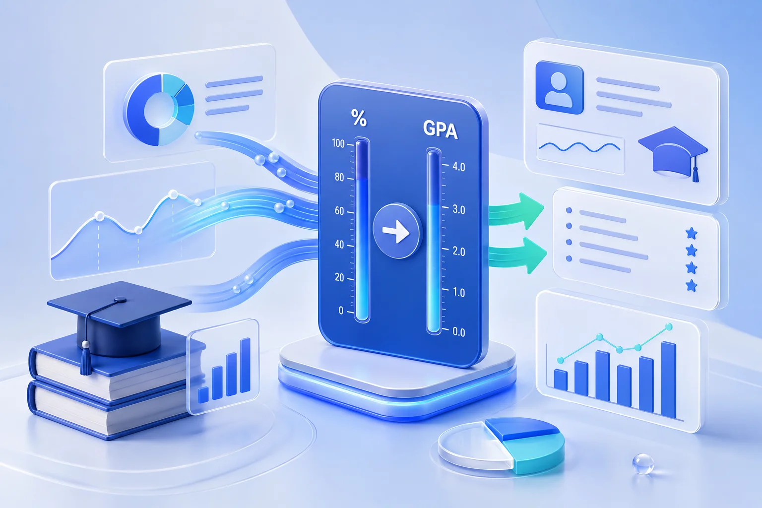 Grade conversion process