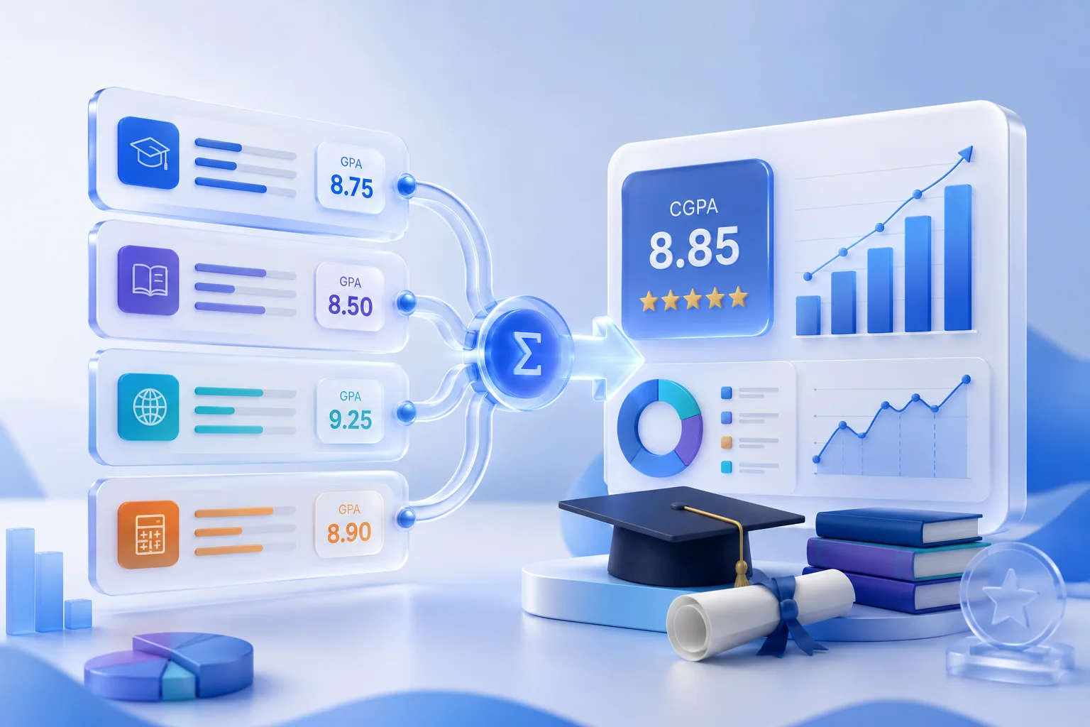 Semester grade analysis